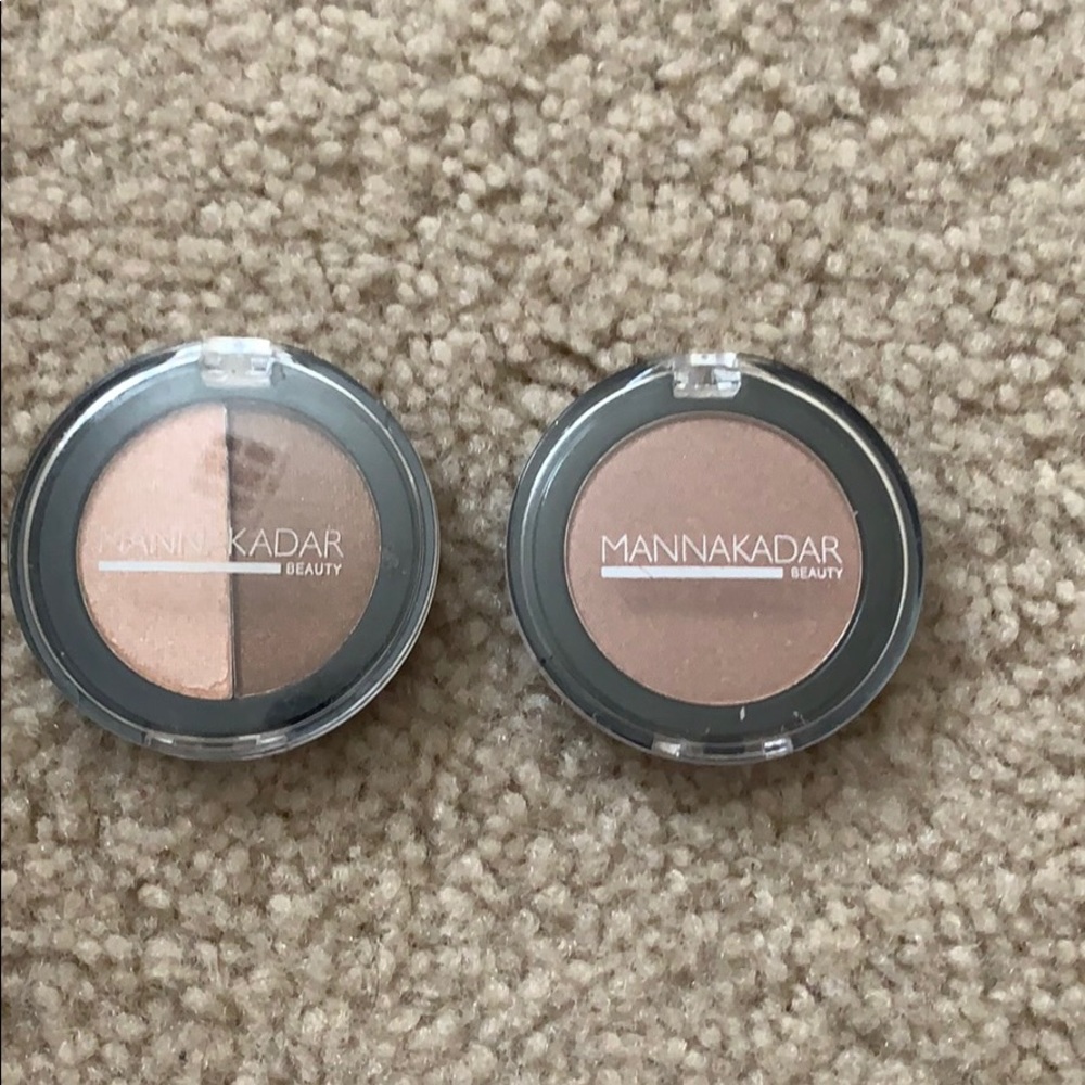 Bronzer/Highlighter and Eyeshadow